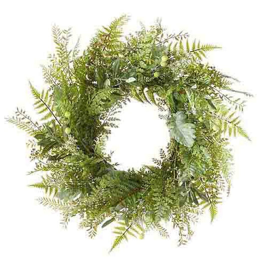 Raz Imports Back At The Ranch 28" Mixed Fern Wreath