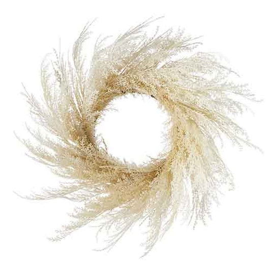 Raz Imports Natural Surroundings 24" Pampas Grass Wreath