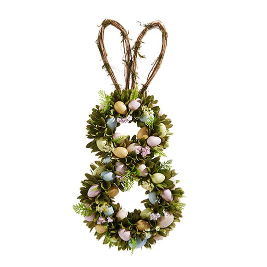 Raz Imports 2023 The Meadow 24.5" Bunny Wreath.