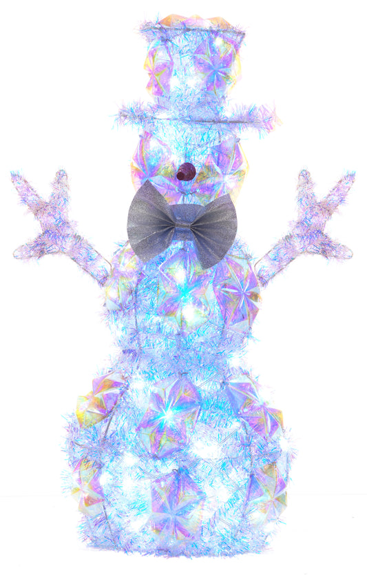Santa's Sweet Shoppe Collection - 22" Iridescent LED Snowman