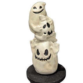 Spooky Stacked Ghosts