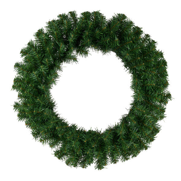 24"DIA PINE WREATH GREEN