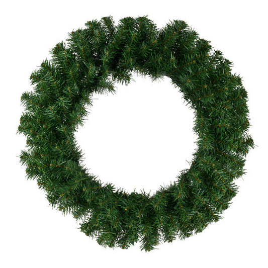 24"DIA PINE WREATH GREEN