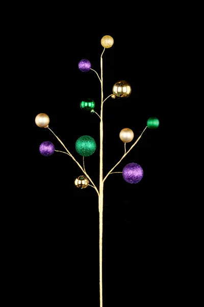 24"L MIXED VP BALL SPRAY MARDI GRAS