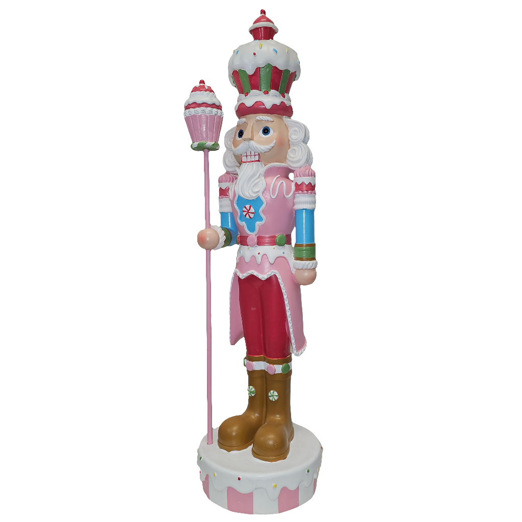 Santa's Sweet Shoppe Collection - 24" Cupcake Nutcracker