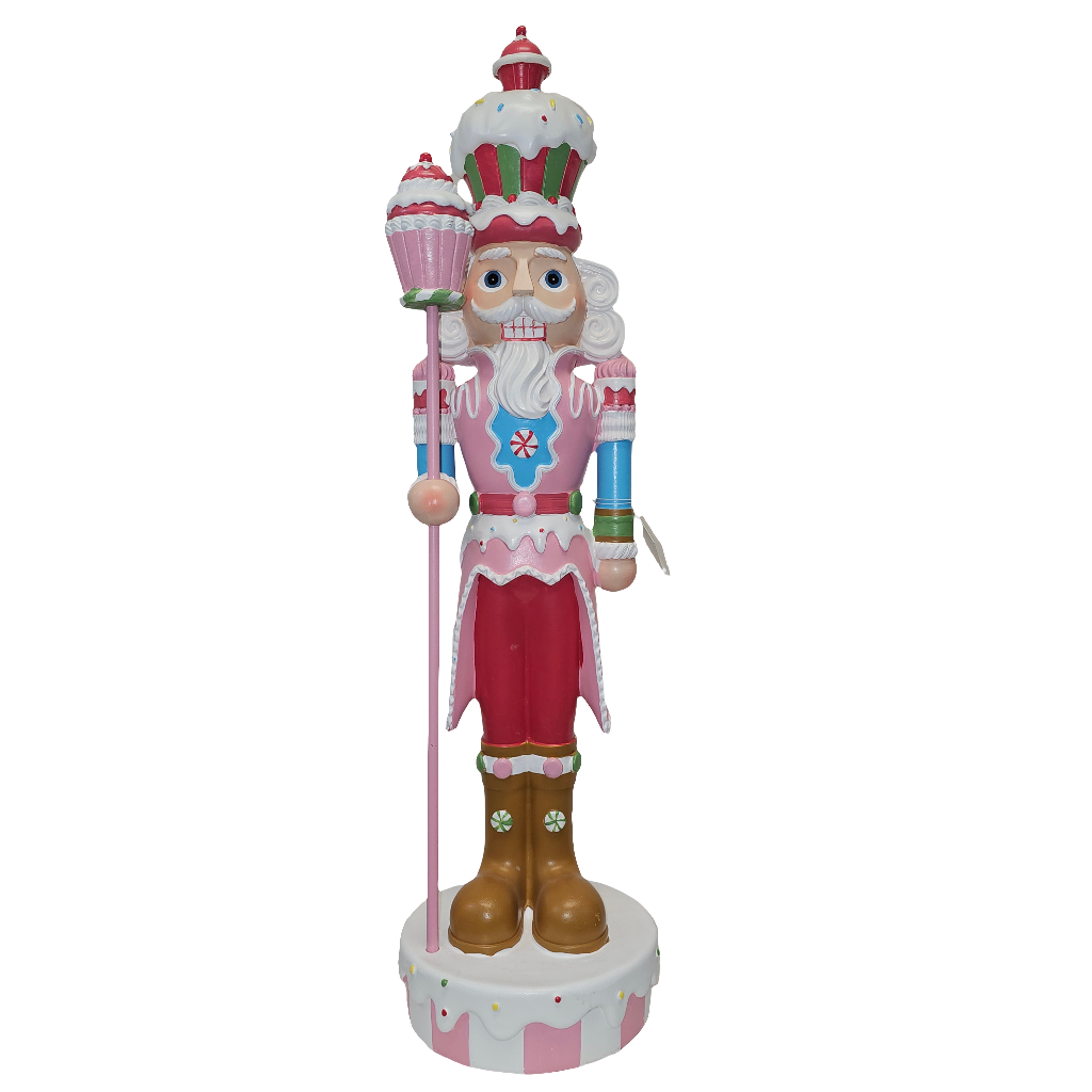 Santa's Sweet Shoppe Collection - 24" Cupcake Nutcracker