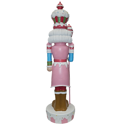 Santa's Sweet Shoppe Collection - 24" Cupcake Nutcracker