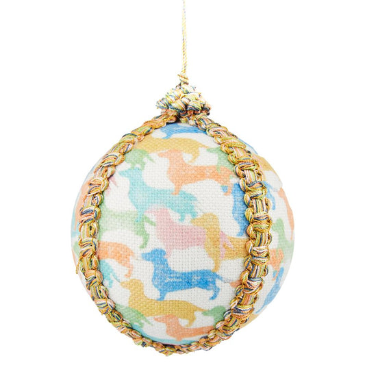 4" Dog Ball Ornament