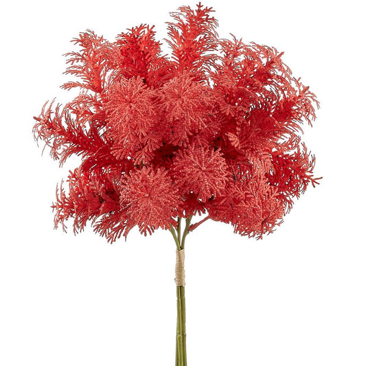 14.5" Fern Bundle Burgundy