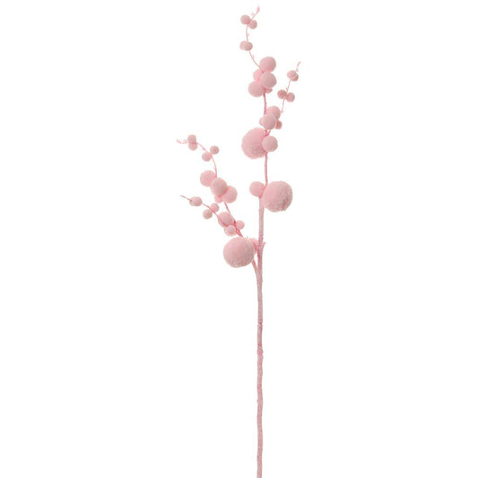 27.5" Pompon Spray Pink