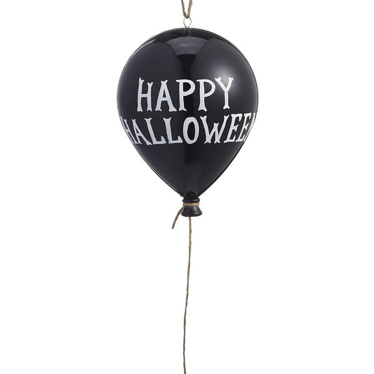 8" Happy Halloween Thick Plastic Balloon Decoration