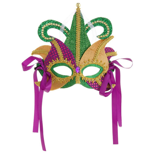 Mardi Gras - 	7.5" Mardi Gras Mask