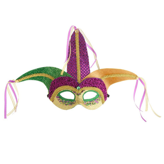 Mardi Gras - 	10" Mardi Gras Mask