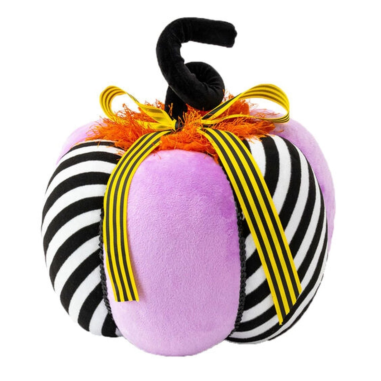 December Diamonds 10.5" Stripe Pumpkin