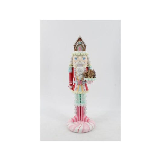 Santa's Sweet Shoppe Collection December Diamonds 20.5-inch Nutcracker with Dessert