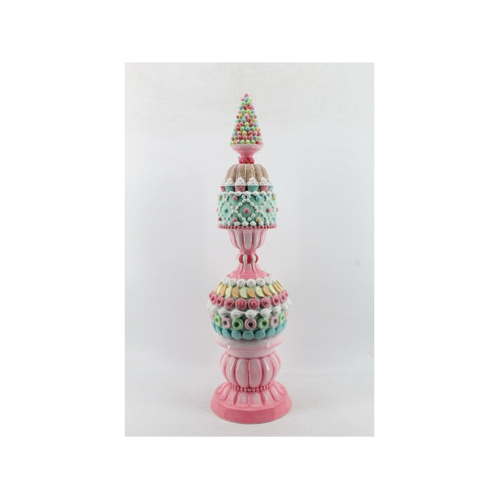 December Diamonds 35-inch Potted Candy Tree Figurine