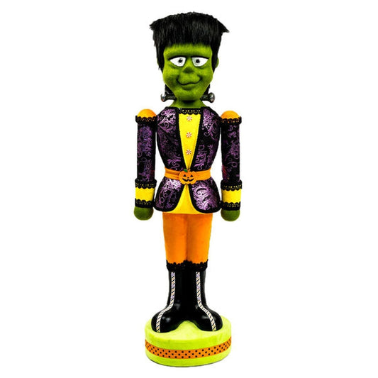 December Diamonds Trick Or Treat - 37" Frankenstein Nutcracker.