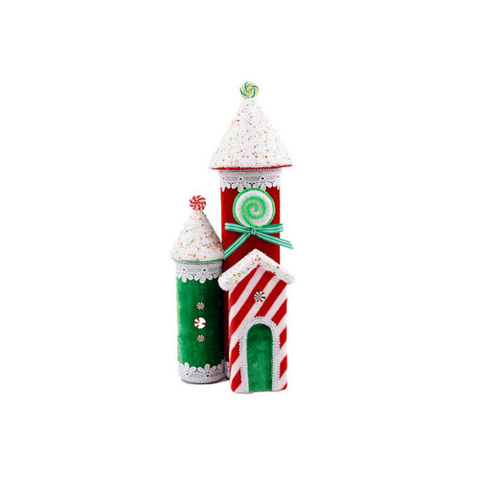 December Diamonds Candy Castle House Figurine