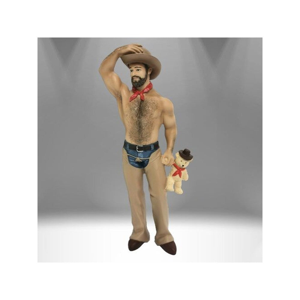 December Diamonds Cowboy Bear Figurine