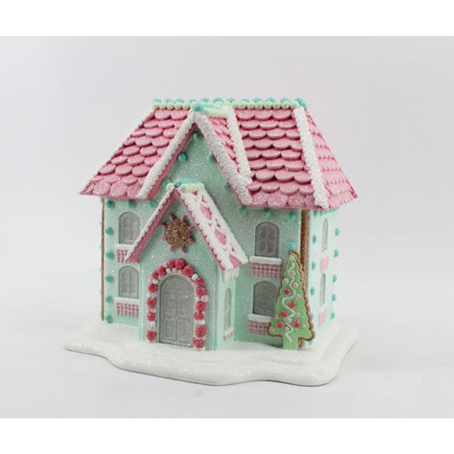 December Diamonds Sweet Shoppe Gingerbread House - 10.75".