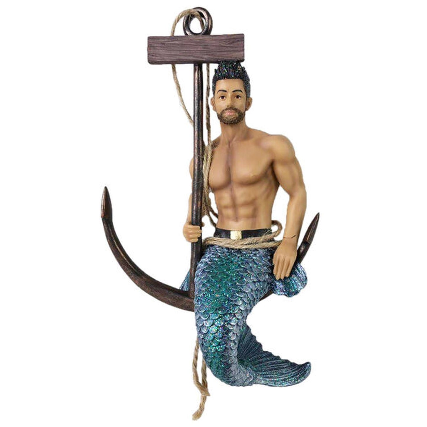 December Diamonds Mermen Collections - Fresh Catch Figurine