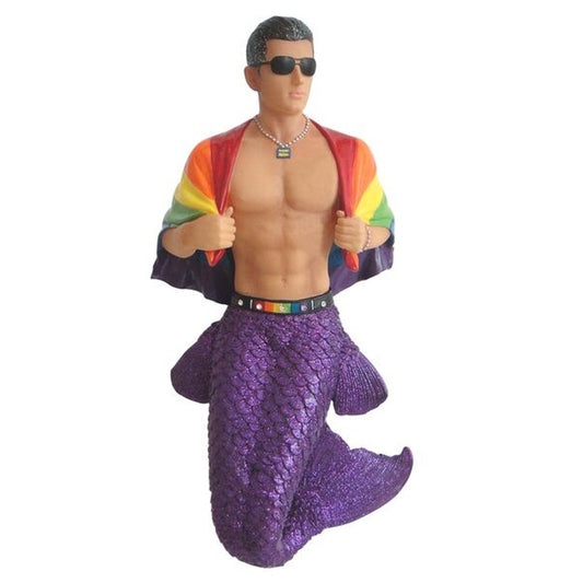 December Diamonds Mermen - Pride Figurine