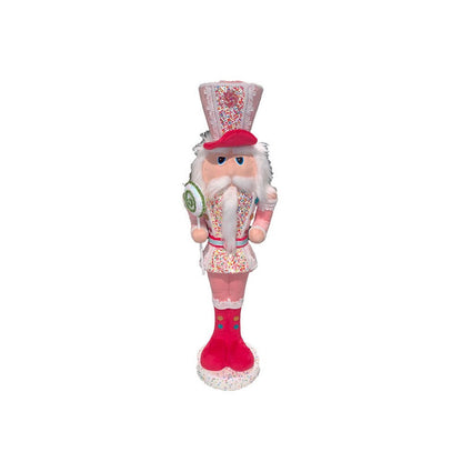 December Diamonds Pink Candy Nutcracker