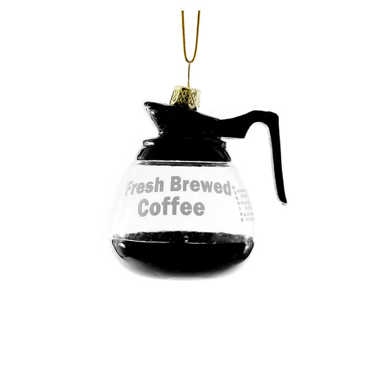 Diner Coffee Pot Ornament 3.25"