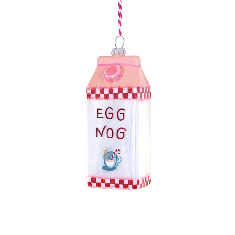 PRESALE: Egg Nog Ornament 4.75"