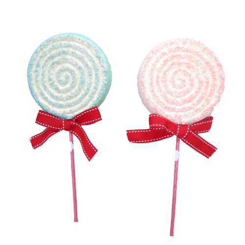 Set of 2 Lollipop Swirl Tree Picks