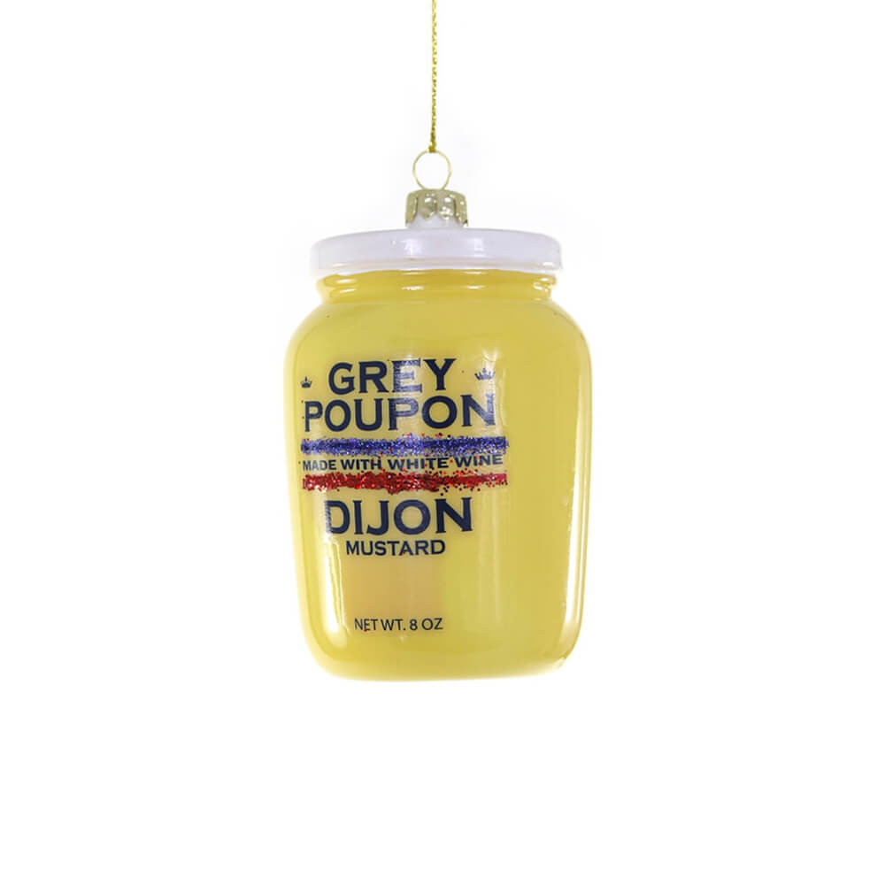 PRESALE: Dijon Mustard Ornament 3.75"