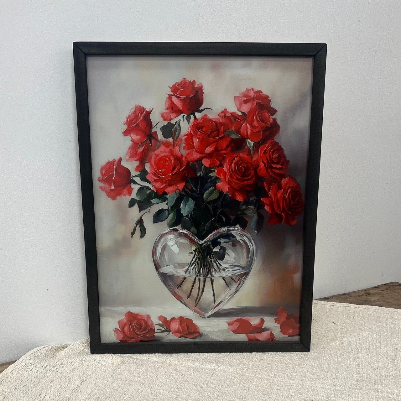 18" x 24" Valentine Roses Box Frame