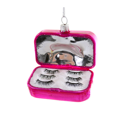 Fake Eyelashes Set Ornament 3.5"