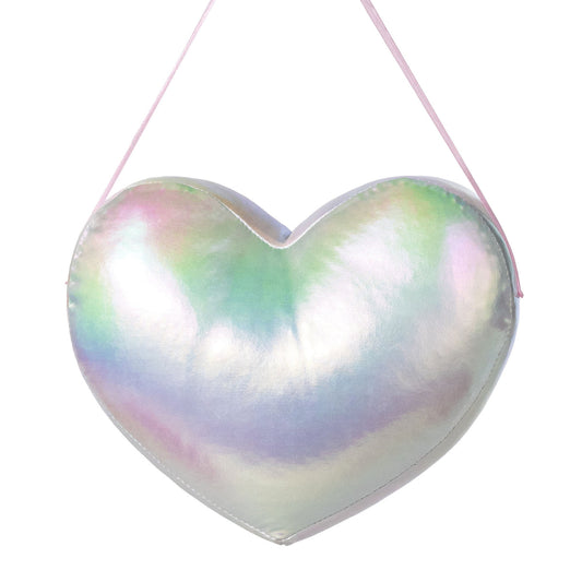 Cupids Valentine - 8" Iridescent Heart Ornament