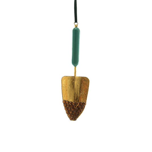 Jeweled Trowel Ornament 5"