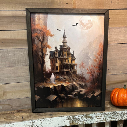 18X24 GHOSTLY MANOR BOXWOOD FRAME