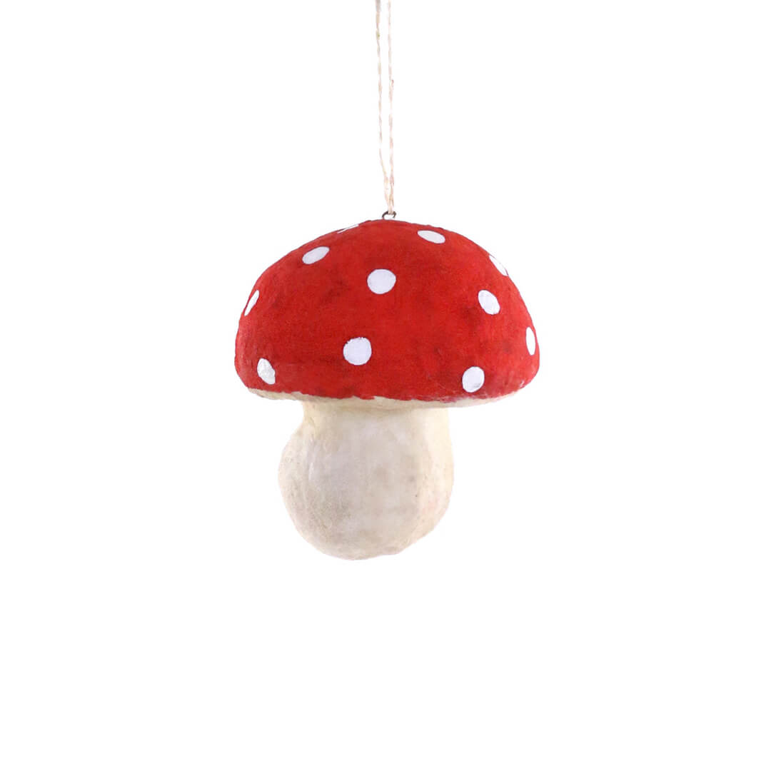 PRESALE: Cotton Mushroom Ornament 3.5"