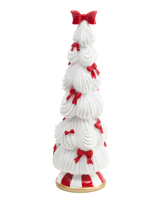 Candy Cane Lane - 16" Resin Christmas Tree