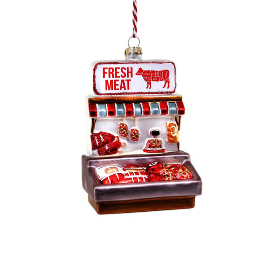 Meat Counter Ornament 5"