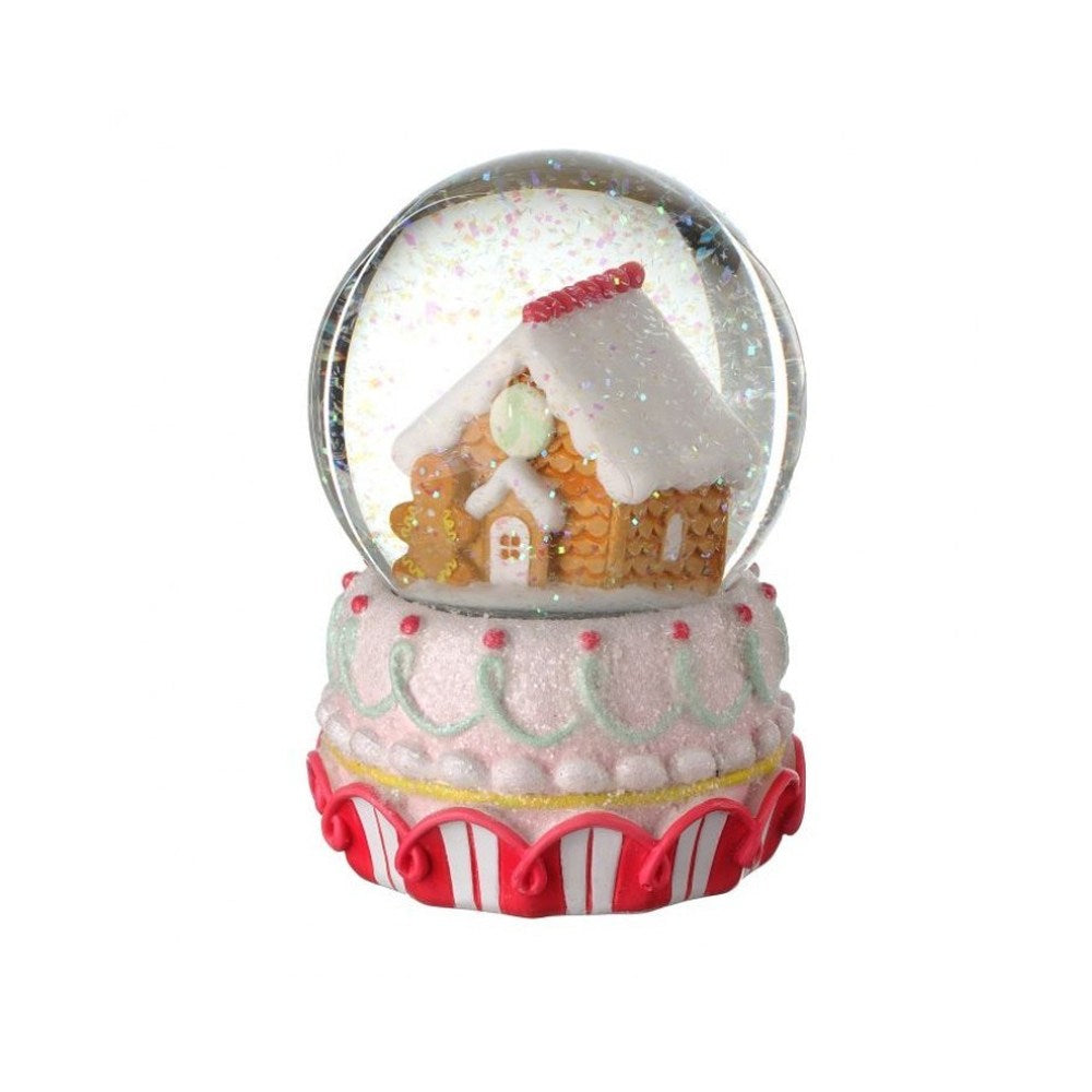 Regency International Gingerbread House Water Globe, 6 inches, Multi-Color