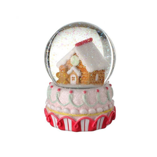 Regency International Gingerbread House Water Globe, 6 inches, Multi-Color