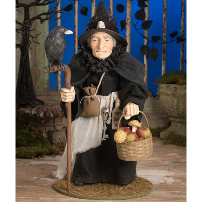 Bethany Lowe Raven Witch Figurine