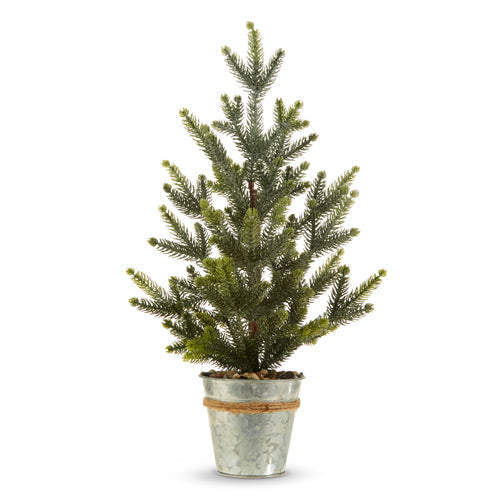 Raz Imports 2023 Natural Noel 18" Potted Pine Tree