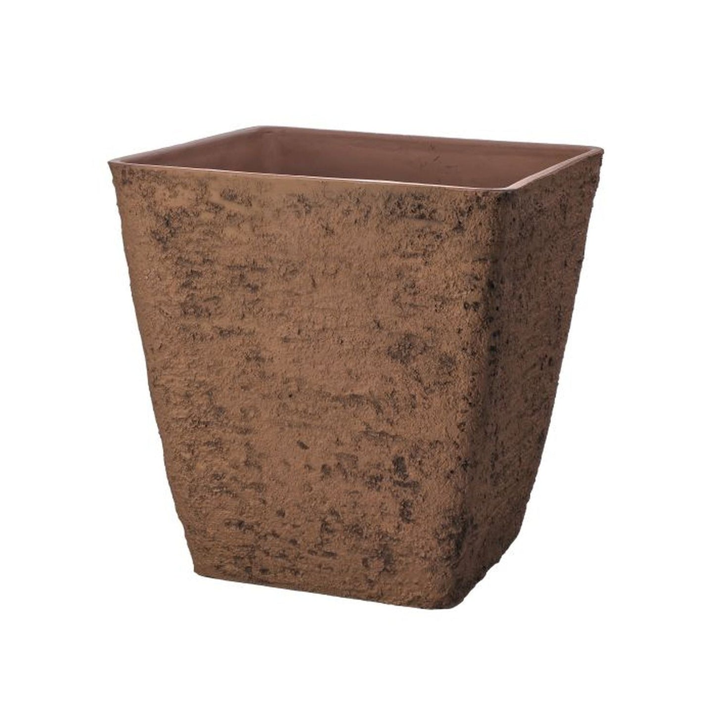 Regency International Fiber Resin Aged Square Planter 16"D X 16.5"H