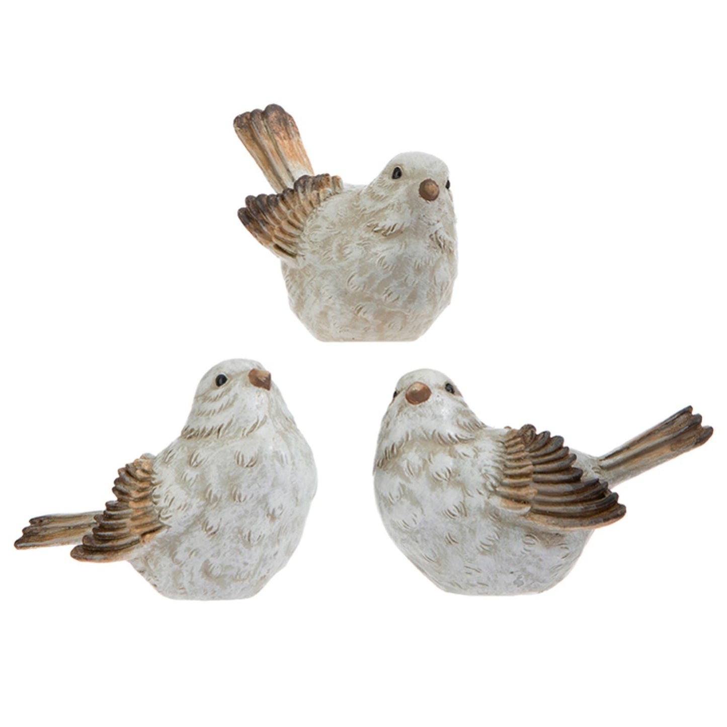 Raz Imports Farm To Table 4 Bird Figurine, Assortment of 3