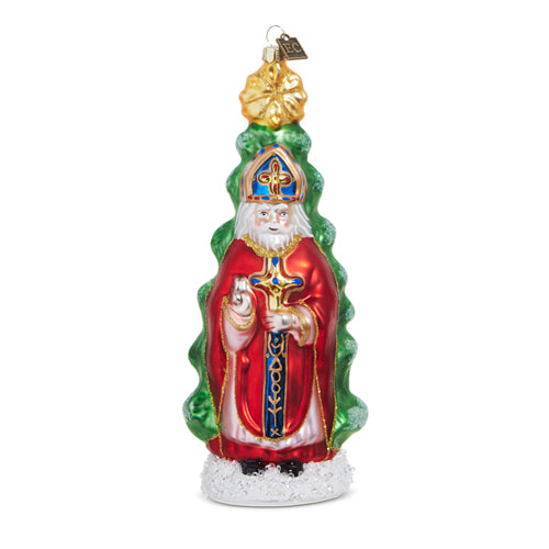 Raz Imports Eric Cortina 2023 7.75" St. Nicholas Ornament