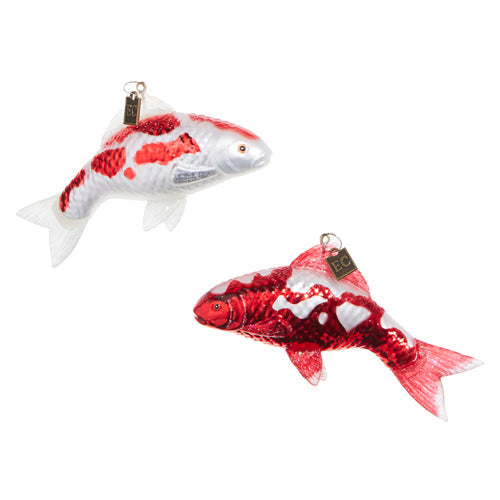 Raz Imports Eric Cortina 2023 5.5" Koi Fish Ornament, Asst of 2