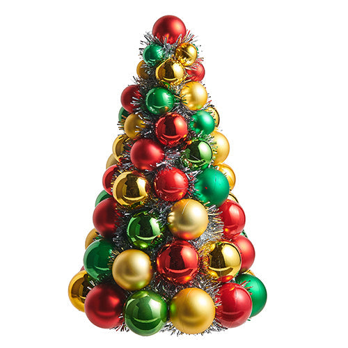 Raz Imports 2023 Classic Carols 10" Ball Ornament Tree