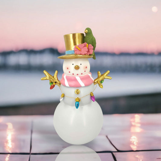 December Diamonds Deck The Palms Snowman With Tophat