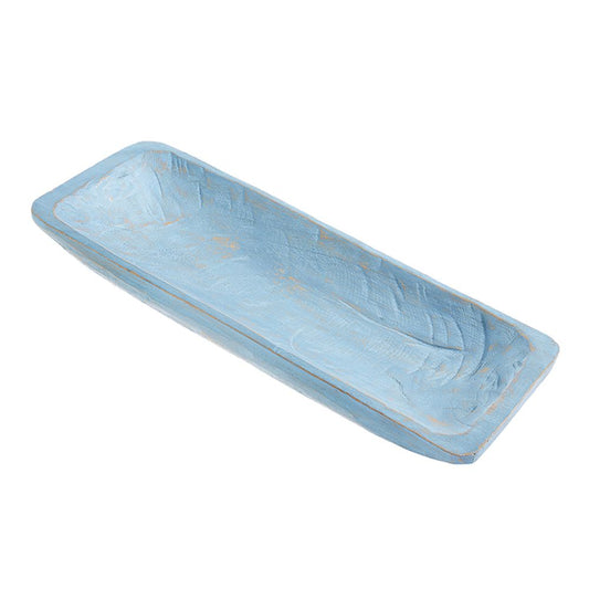 Raz Imports 2023 The Dunes 20" Blue Dough Bowl